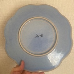 Jars 大皿　フラワーモチーフ　ブルーの画像