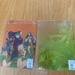 ジョジョの奇妙な冒険　呪術廻戦　クリアファイルの画像