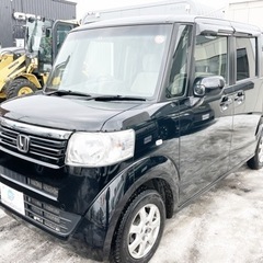 全国自社ローン#MYNEOオートローン　NBOX パワスラ　ナビ　ワンセグ　札幌在庫の画像