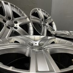 社外ホイール 18インチ 4本 8J5HPCD112+47 audiキャップ ハブリング付属 audi/A4/S4/A3/S3/TT等　(VHV751)クレジットカード QRコード決済可能