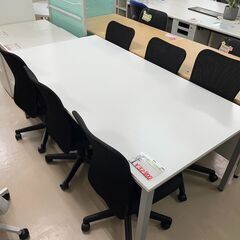 ６人掛けミーティングテーブル・チェアセット💖