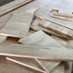 【きまりました】集成材の端材　DIYやその他工作に