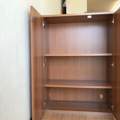 木製鍵付きキャビネット【3/31までに取りにきてくれる方】の画像
