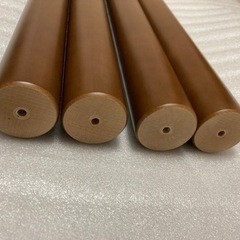 テーブル脚　70cm 直径6cm 日本産　未使用