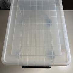 COLTINA蓋付き衣装ケースキャスター付きハーフの画像