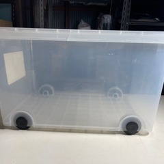 COLTINA蓋付き衣装ケースキャスター付きハーフの画像