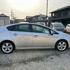 トヨタプリウス平成23年車　Gツーリングセレクションレザーパッケージ　50450KMの画像