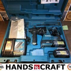 マキタ　HR244DRTX　ハンマドリル　異音有　中古品　バッテ...