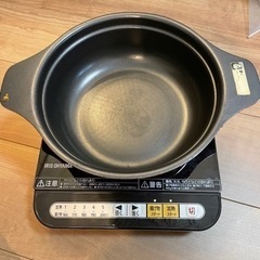 アイリスオーヤマ　IHコンロ　鍋の画像