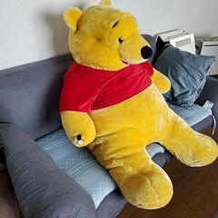 【お値下げします】くまのプーさん超特大ぬいぐるみ