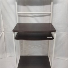 【値下げしました】パソコンデスク PC テーブル 机 収納 ダー...