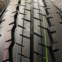 新車外し 2022年製 DUNLOP SP175N 195/80R15 107/105N LT 15インチ 夏