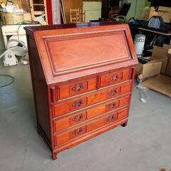 【10/21まで期間限定特価】レトロ家具 ライティングデスク 幅...