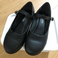 女の子　23センチ　　七五三　フォーマルシューズ　黒の画像