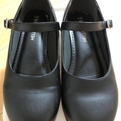 女の子　23センチ　　七五三　フォーマルシューズ　黒の画像