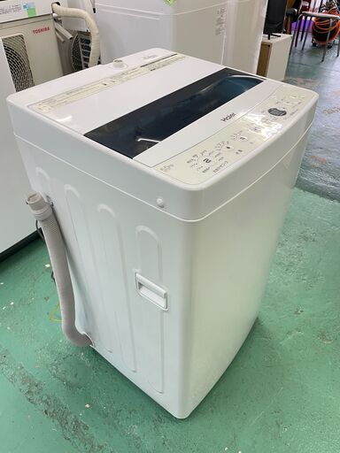 ★Haier★ 5.5kg洗濯機 2021年 JW-C55D ハイアール 新生活 一人暮らし 50/60Hz共用 コンパクト 生活家電 福島 郡山市 a