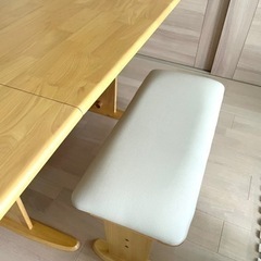 マナベインテリアハーツ　ダイニングテーブルセットの画像