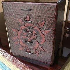 日光彫の小物入れ