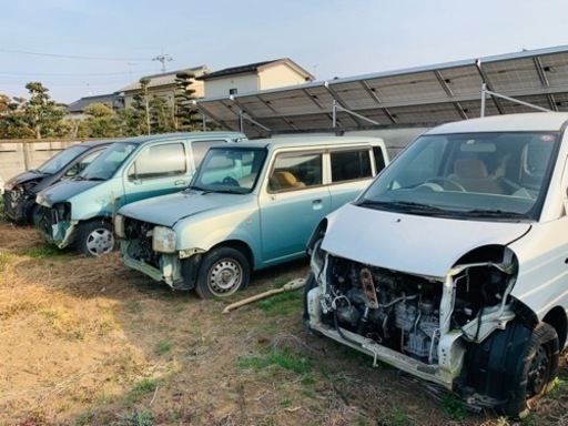 【値下げ】車 4台 まとめ 部品取り車　書類有り