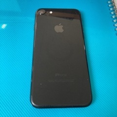 iPhone7 SIMフリー　美品　128GB JET BLACKの画像