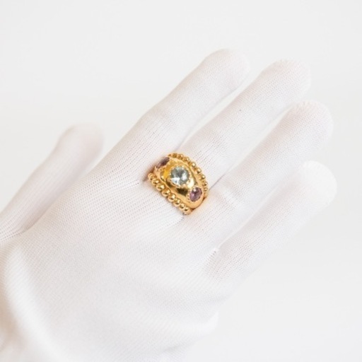 k18 リング 指輪 11.9g 16号