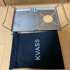 KVASS SOTO ST310用遮熱テーブル シングルバーナー用の画像