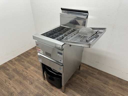 マルゼン　ＭＡＲＵＺＥＮ　業務用　涼厨ガスフライヤー　１８Ｌ　都市ガス　店舗　飲食店　厨房　２０２１年製　ＭＧＦ－Ｃ１８Ｋ