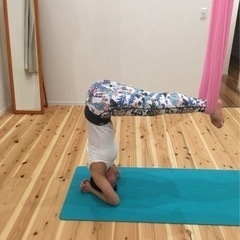 エアリアルヨガ　教室の画像