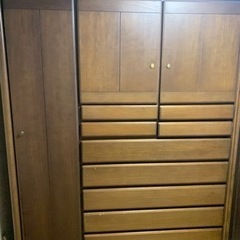 値下げしました　婚礼家具　和タンス、ワードロープ  高級家具　