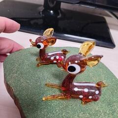 可愛い❤️(*^ω^)ガラスのバンビの画像
