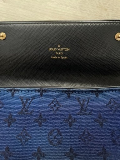 ルイヴィトン　デニム長財布