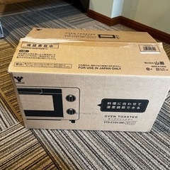 新品未使用　山善　オーブントースター　白の画像