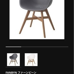 3/19まで★IKEA★チェア★使用期間1年未満★グレー