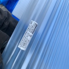 塩ビ波板　8尺1枚未使用&使用済み複数枚　トタンの画像