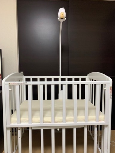 KATOJI ベビーベッド　ミニ　ホワイト