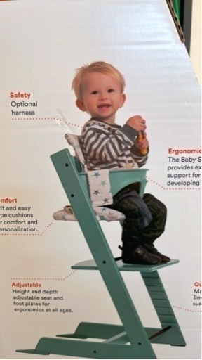 【新品】STOKKE ベビーハイチェア