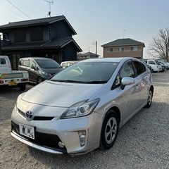 トヨタプリウス平成24年車 Gグレード　68,862KM 車検5...