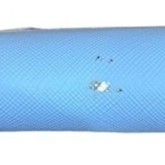 レディース 長財布 水色 セーラー服風 ラウンドファスナー 財布の画像