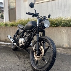 春セール❗️ 軽整備済み❗️ yb125z カフェレーサー風　現...