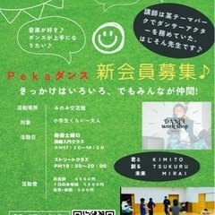 ストリートダンス　メンバー募集の画像