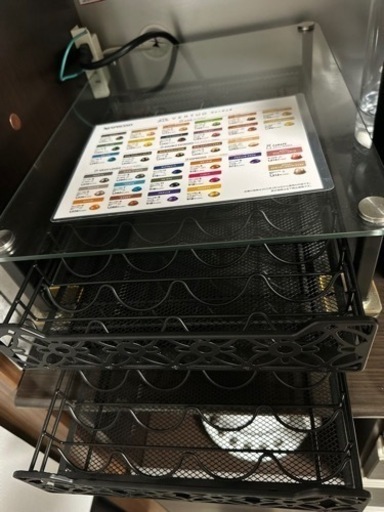 【美品】ネスプレッソ ヴァーチュオ ネクスト ホワイト D＆カプセルトレー 2セット