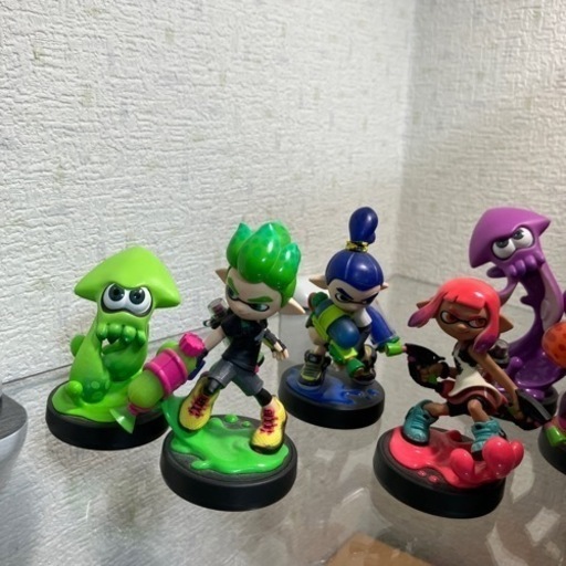 スプラトゥーン　amiibo 6体