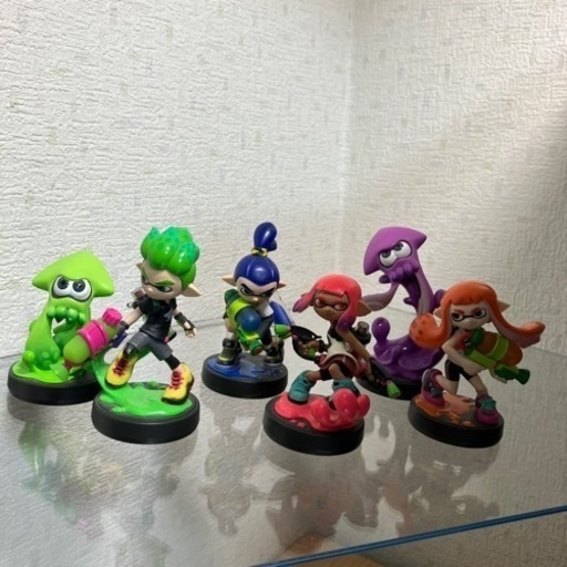 スプラトゥーン　amiibo 6体