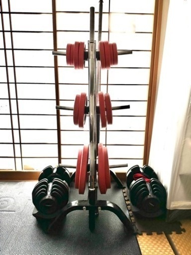 バーベル　シャフト　セット