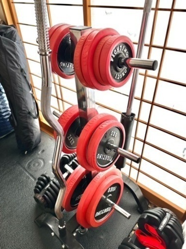 バーベル　シャフト　セット