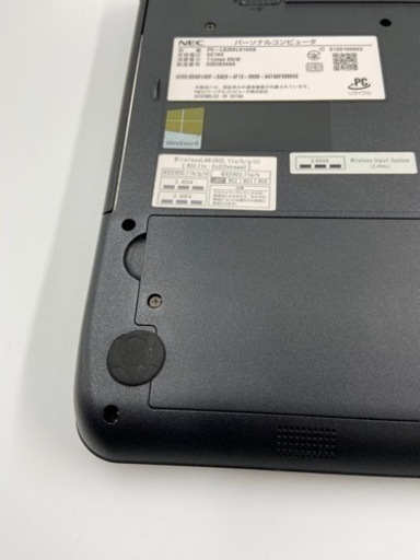 格安❗️NECノートパソコン❗️SSD搭載✨メモリー8GB❗️