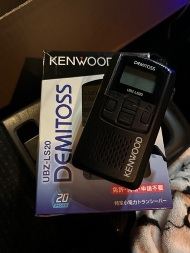 ケンウッド　インカム本体　ほぼ未使用