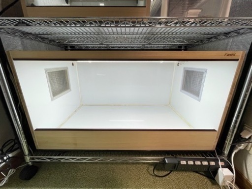 【引き取り限定】爬虫類ケージ 木製オーダーケージ