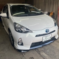 激安コミコミ★車検約2年　令和7年3月まで★H25年 アクア 上...