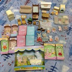 シルバニアファミリー　人形、小物セット